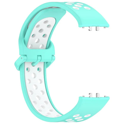 For Samsung Galaxy Fit3 Silicone Watch Bands Dual-Color Wrist Straps Replacement Parts