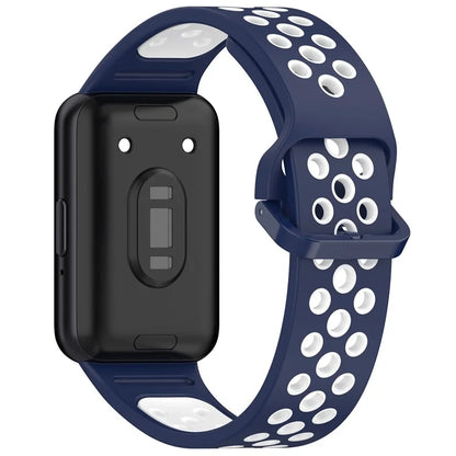 For Samsung Galaxy Fit3 Silicone Watch Bands Dual-Color Wrist Straps Replacement Parts