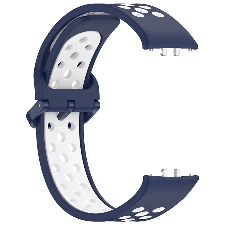 For Samsung Galaxy Fit3 Silicone Watch Bands Dual-Color Wrist Straps Replacement Parts