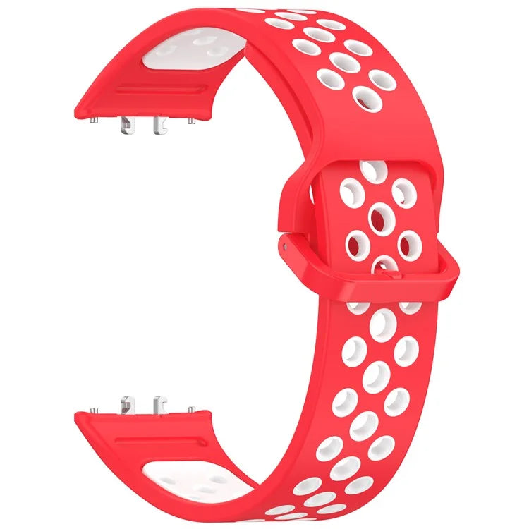 For Samsung Galaxy Fit3 Silicone Watch Bands Dual-Color Wrist Straps Replacement Parts