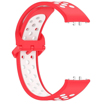 For Samsung Galaxy Fit3 Silicone Watch Bands Dual-Color Wrist Straps Replacement Parts