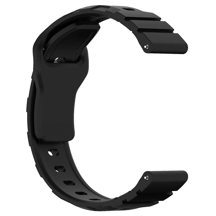 For Huawei Watch GT 3 42mm / GT 3 Pro 43mm Silicone Band 20mm Armour Watch Strap Replacement