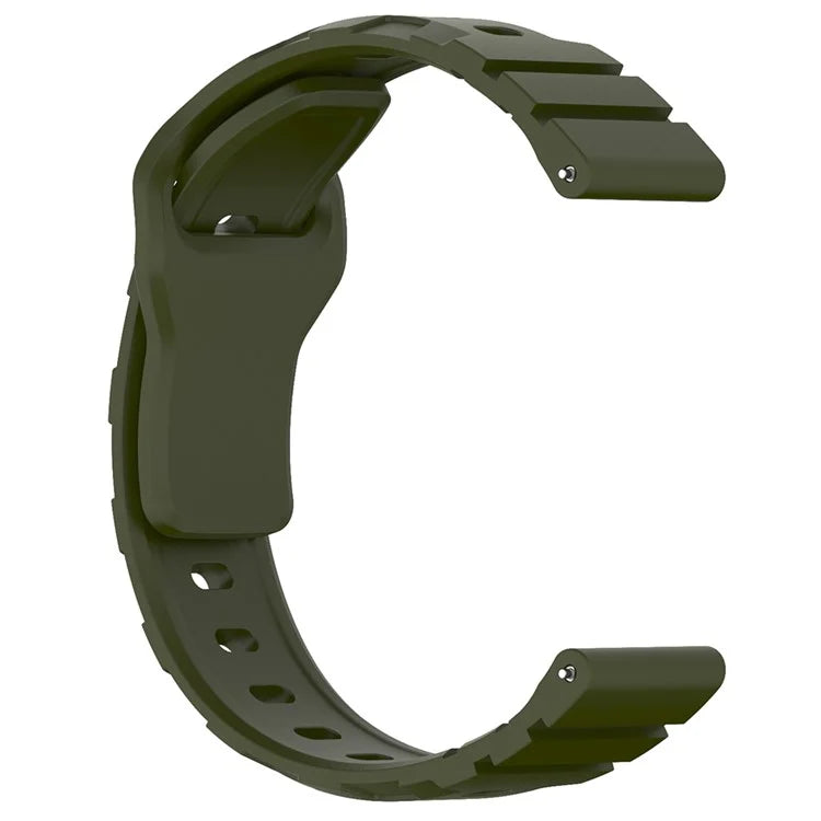 For Huawei Watch GT 3 42mm / GT 3 Pro 43mm Silicone Band 20mm Armour Watch Strap Replacement