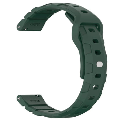 For Huawei Watch GT 3 42mm / GT 3 Pro 43mm Silicone Band 20mm Armour Watch Strap Replacement