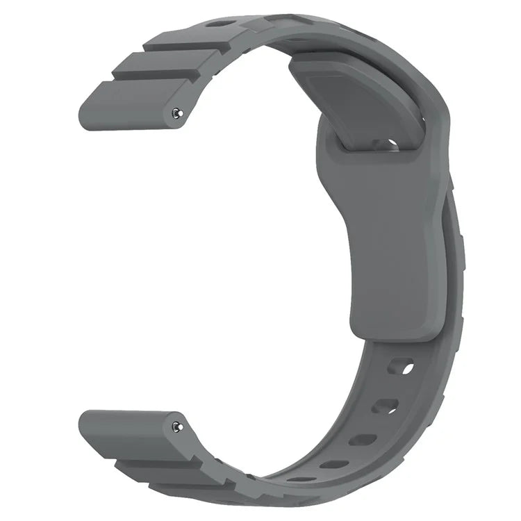 For Huawei Watch GT 3 42mm / GT 3 Pro 43mm Silicone Band 20mm Armour Watch Strap Replacement
