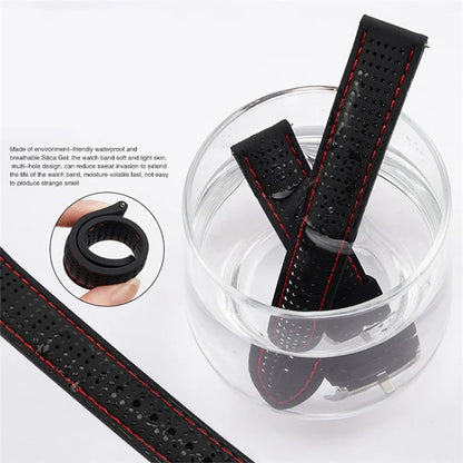 For Huawei Watch GT 3 42mm / GT 3 Pro 43mm Watch Band 20mm Silicone Wrist Strap