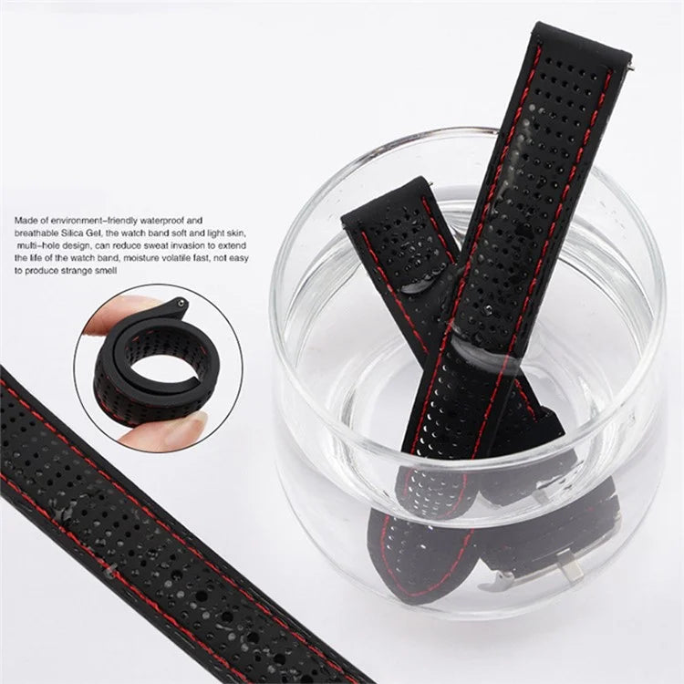 For Huawei Watch GT 3 42mm / GT 3 Pro 43mm Watch Band 20mm Silicone Wrist Strap