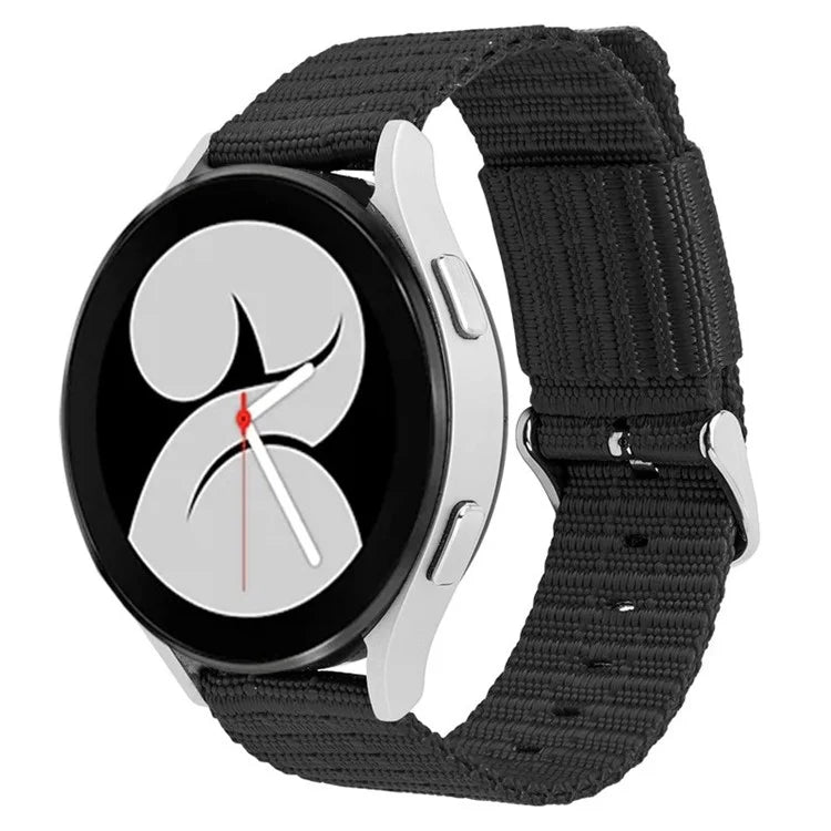 For Huawei Watch GT 3 42mm / Watch GT 3 Pro 43mm Wrist Strap 20mm Texture Nylon Watch Strap
