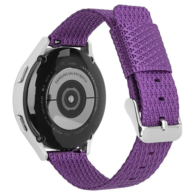 For Huawei Watch GT 3 42mm / Watch GT 3 Pro 43mm Wrist Strap 20mm Texture Nylon Watch Strap
