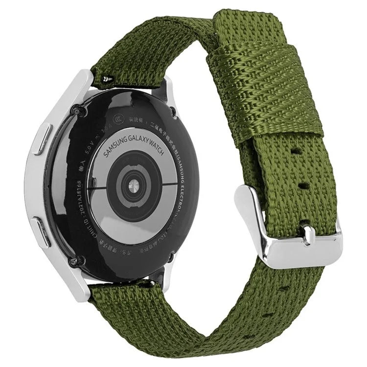 For Huawei Watch GT 3 42mm / Watch GT 3 Pro 43mm Wrist Strap 20mm Texture Nylon Watch Strap
