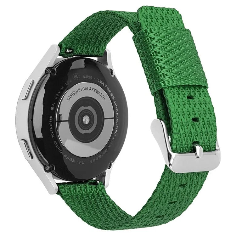 For Huawei Watch GT 3 42mm / Watch GT 3 Pro 43mm Wrist Strap 20mm Texture Nylon Watch Strap
