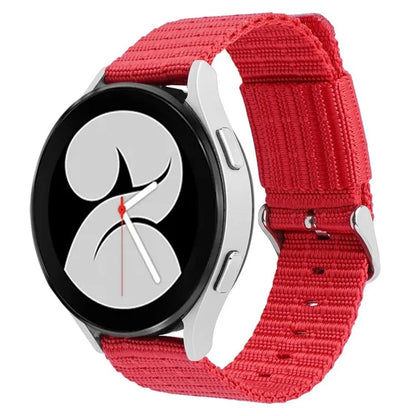 For Huawei Watch GT 3 42mm / Watch GT 3 Pro 43mm Wrist Strap 20mm Texture Nylon Watch Strap