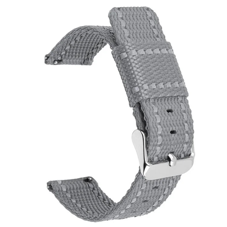 For Huawei Watch GT 3 42mm / Watch GT 3 Pro 43mm Wrist Strap 20mm Texture Nylon Watch Strap