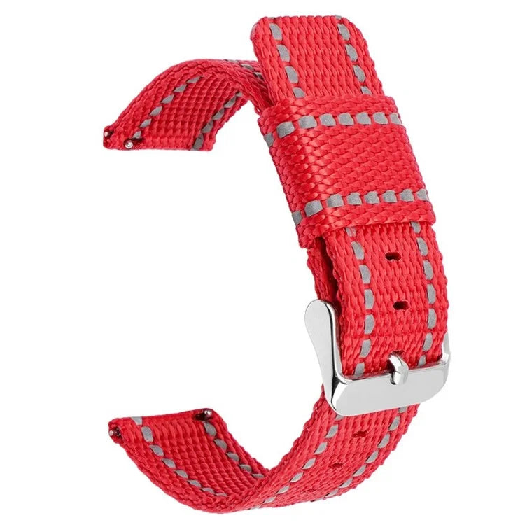 For Huawei Watch GT 3 42mm / Watch GT 3 Pro 43mm Wrist Strap 20mm Texture Nylon Watch Strap