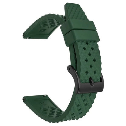 For Huawei Watch GT 3 42mm / GT 3 Pro 43mm Watch Strap 20mm Fluorubber Wrist Band