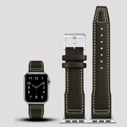 For Huawei Watch GT3 42mm / GT3 Pro 43mm Watch Strap 20mm Replacement Cowhide Wrist Band