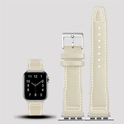 For Huawei Watch GT3 42mm / GT3 Pro 43mm Watch Strap 20mm Replacement Cowhide Wrist Band