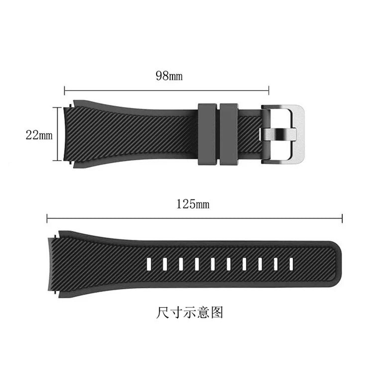 For Huawei Watch Watch 4 / GT 4 46mm / 4 Pro Replacement Strap 22mm Silicone Watch Band
