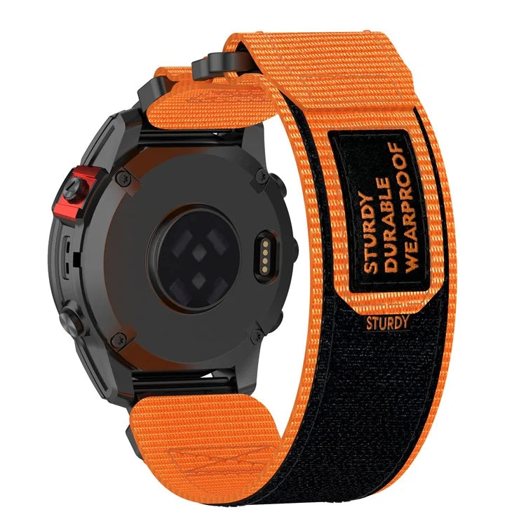 For Garmin Quickfit 20mm  /  Fenix 7S  /  7S Pro Nylon Wrist Band Magic Tape Watch Strap
