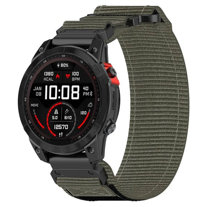 For Garmin Quickfit 20mm  /  Fenix 7S  /  7S Pro Nylon Wrist Band Magic Tape Watch Strap