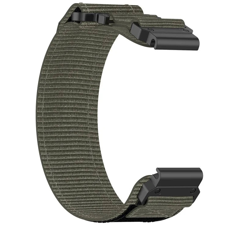 For Garmin Quickfit 20mm  /  Fenix 7S  /  7S Pro Nylon Wrist Band Magic Tape Watch Strap