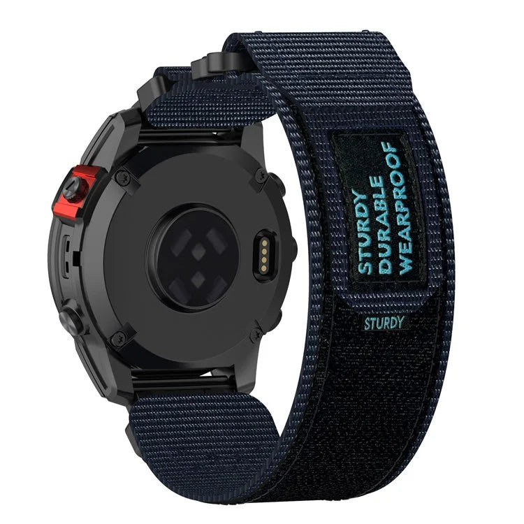 For Garmin Quickfit 20mm  /  Fenix 7S  /  7S Pro Nylon Wrist Band Magic Tape Watch Strap