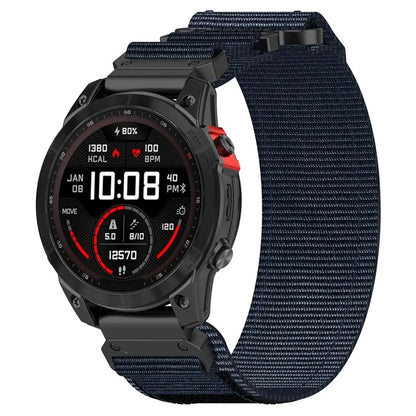 For Garmin Quickfit 20mm  /  Fenix 7S  /  7S Pro Nylon Wrist Band Magic Tape Watch Strap