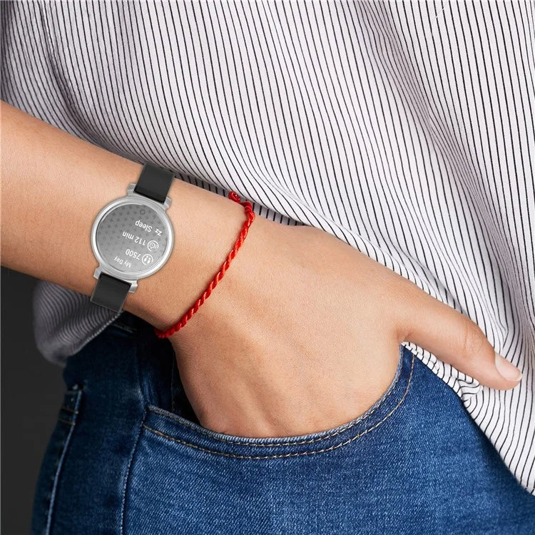 For Garmin Lily 2 Silicone Watch Bands 14mm Waterproof Soft Replacement Straps