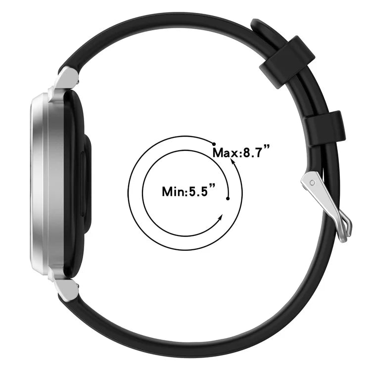 For Garmin Lily 2 Silicone Watch Bands 14mm Waterproof Soft Replacement Straps