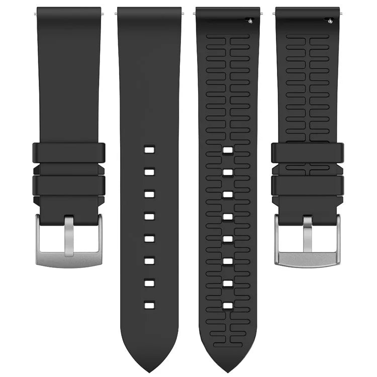 For Garmin Venu 3 / Venu 2 / Vivoactive 4 22mm Watch Band Comfortable Fluororubber Wrist Strap