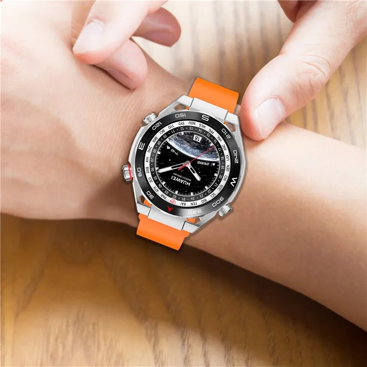 For Garmin Venu 3 / Venu 2 / Vivoactive 4 22mm Watch Band Comfortable Fluororubber Wrist Strap