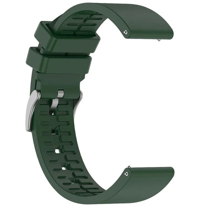 For Garmin Venu 3 / Venu 2 / Vivoactive 4 22mm Watch Band Comfortable Fluororubber Wrist Strapish Green
