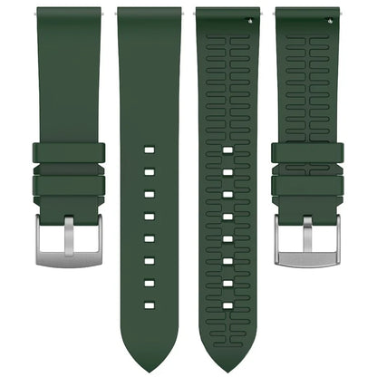 For Garmin Venu 3 / Venu 2 / Vivoactive 4 22mm Watch Band Comfortable Fluororubber Wrist Strapish Green