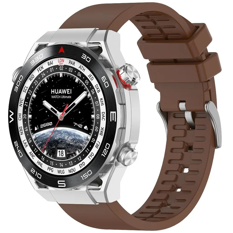 For Garmin Venu 3 / Venu 2 / Vivoactive 4 22mm Watch Band Comfortable Fluororubber Wrist Strap