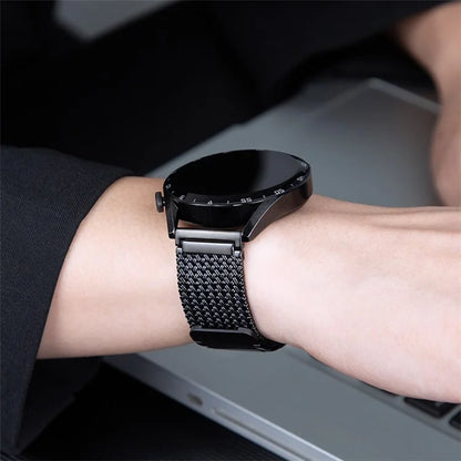 Watch Band for Garmin Venu 3 / Venu 2 / Vivoactive 4 22mm Metal Magnetic Wrist Strap