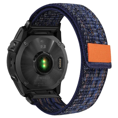 For Garmin Tactix 7 Pro / Fenix 7X / 6X Pro / 5X Plus Universal Watch Strap Nylon Wrist Band 26mm