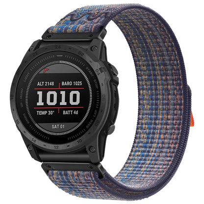 For Garmin Tactix 7 Pro / Fenix 7X / 6X Pro / 5X Plus Universal Watch Strap Nylon Wrist Band 26mm
