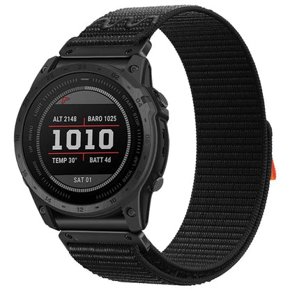 For Garmin Tactix 7 Pro / Fenix 7X / 6X Pro / 5X Plus Universal Watch Strap Nylon Wrist Band 26mm