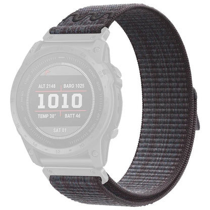 For Garmin Tactix 7 Pro / Fenix 7X / 6X Pro / 5X Plus Universal Watch Strap Nylon Wrist Band 26mm