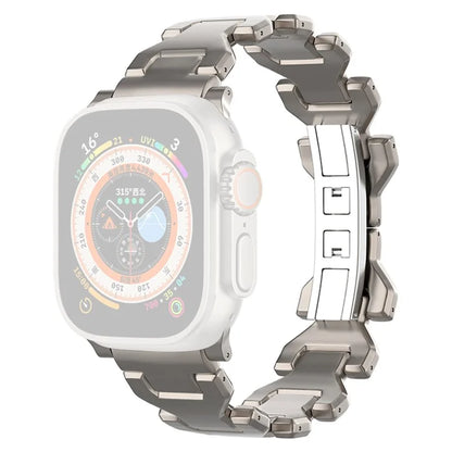 For Apple Watch Series 9 8 7 41mm / 6 5 4 SE (2022) SE (2023) SE 40mm / 3 2 1 38mm Y-Shape Titanium Steel Watch Band