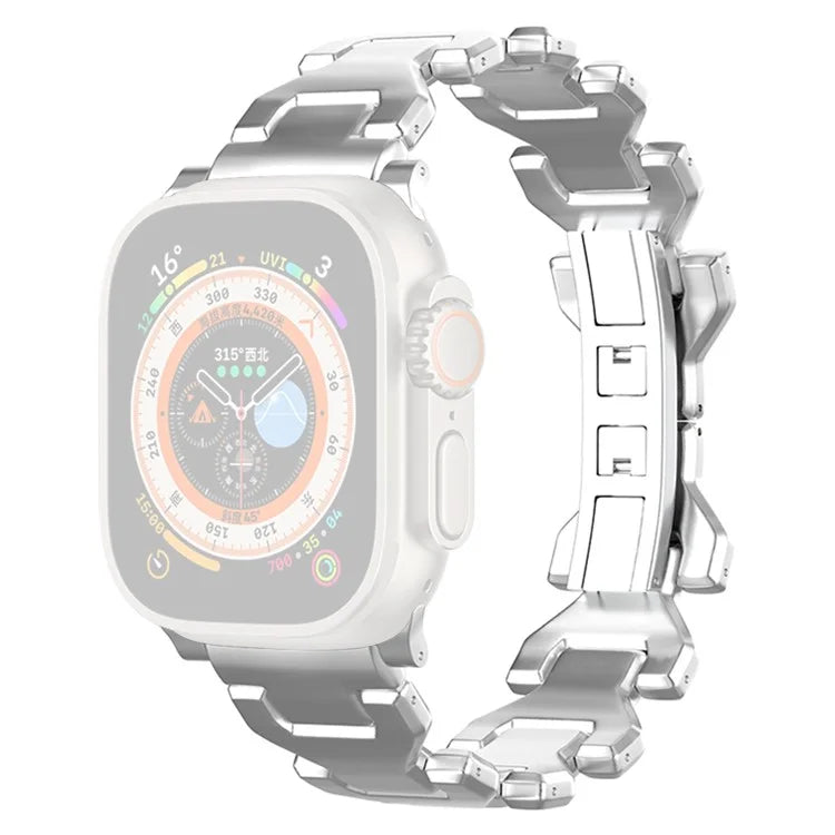 For Apple Watch Series 9 8 7 41mm / 6 5 4 SE (2022) SE (2023) SE 40mm / 3 2 1 38mm Y-Shape Titanium Steel Watch Band