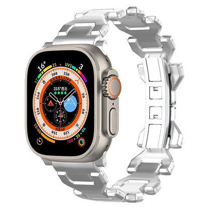 For Apple Watch Series 9 8 7 41mm / 6 5 4 SE (2022) SE (2023) SE 40mm / 3 2 1 38mm Y-Shape Titanium Steel Watch Band