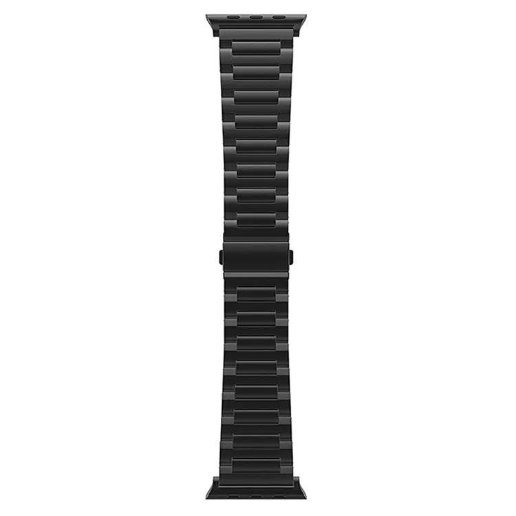 For Apple Watch Ultra 49mm Ultra 2 49mm / Series 9 8 7 45mm / 6 5 4 SE (2023) SE (2022) SE 44mm / 3 2 1 42mm Titanium Steel Wrist Band