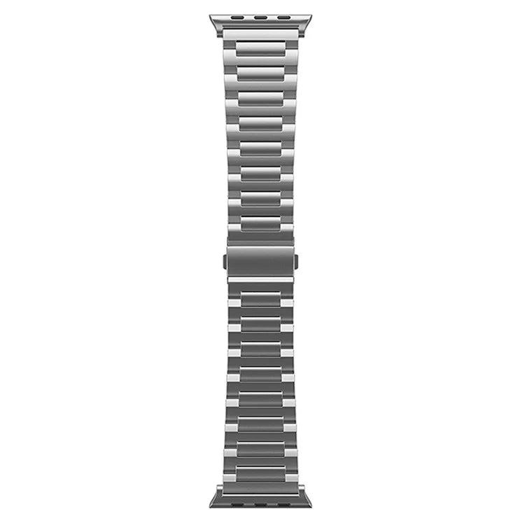 For Apple Watch Ultra 49mm Ultra 2 49mm / Series 9 8 7 45mm / 6 5 4 SE (2023) SE (2022) SE 44mm / 3 2 1 42mm Titanium Steel Wrist Band