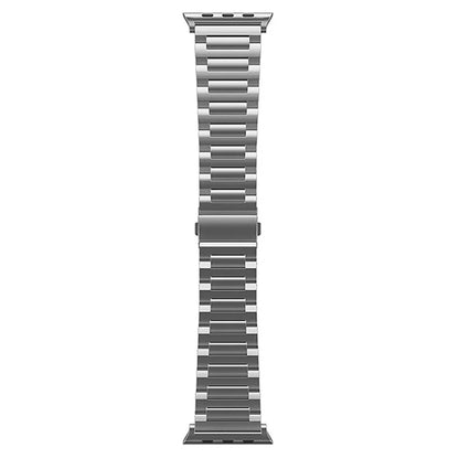 For Apple Watch Ultra 49mm Ultra 2 49mm / Series 9 8 7 45mm / 6 5 4 SE (2023) SE (2022) SE 44mm / 3 2 1 42mm Titanium Steel Wrist Band