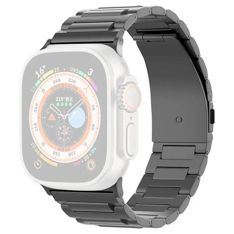 For Apple Watch Series 9 8 7 41mm / 6 5 4 SE (2022) SE (2023) SE 40mm / 3 2 1 38mm Titanium Steel Wrist Band