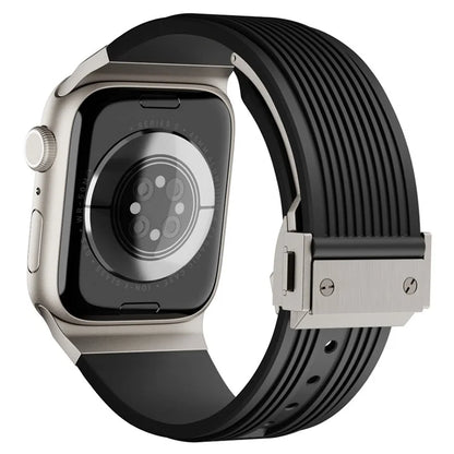 For Apple Watch Ultra 2 Ultra 49mm / 9 8 7 45mm / 6 5 4 SE (2023) SE (2022) SE 44mm / 3 2 1 42mm Silicone Watch Band