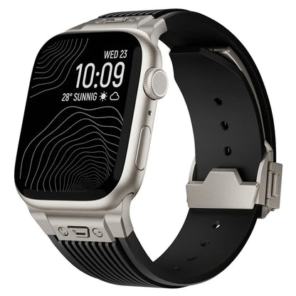 For Apple Watch Ultra 2 Ultra 49mm / 9 8 7 45mm / 6 5 4 SE (2023) SE (2022) SE 44mm / 3 2 1 42mm Silicone Watch Band