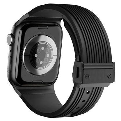 For Apple Watch Ultra 2 Ultra 49mm / 9 8 7 45mm / 6 5 4 SE (2023) SE (2022) SE 44mm / 3 2 1 42mm Silicone Watch Band