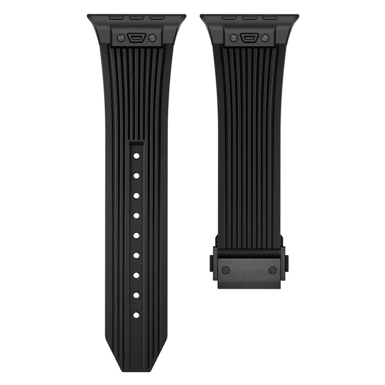 For Apple Watch Ultra 2 Ultra 49mm / 9 8 7 45mm / 6 5 4 SE (2023) SE (2022) SE 44mm / 3 2 1 42mm Silicone Watch Band